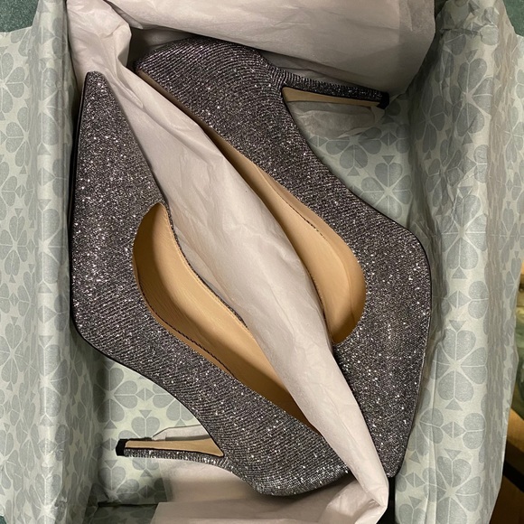 Kate Spade Glitter Vivian Pumps - Picture 8 of 9